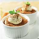 HIC Kitchen Souffle Ramekin, Fine Porcelain, For Baking Custards, Souffles, Condiments, And Desserts, 3-Ounce Capacity, Set of 5