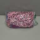 Amazon Essentials Girls and Toddlers' Long-Sleeve Cotton Thermal T-Shirt, Pack of 3 (Large, Purple/Animal), Size for 9yr