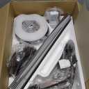 ZMISHIBO 52 Inch Ceiling Fan No Light, Flush Mount Low Profile, Farmhouse Brown Ceiling Fan Without Light, Remote Control & Quiet DC Motor, for Indoor&Outdoor, Bedroom, Living Room