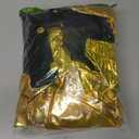 Morph Mc Hammer Costume - Mens 80s & 90s Rapper & Disco Pants Costume, Gold Mc Hammer Pants, Size L