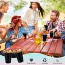 100 Pack Black Plastic Cups 16 oz Disposable Shot Cups for Party Heavy Duty Large Drink Graduation Black Cups for Wedding Birthday Halloween Soda Picnics (Black)