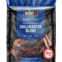 Weber Grillmaster Blend AllNatural Hardwood Pellets 20 lb Bag of Maple, Hickory & Cherry Wood Pellets for Pellet Grills, Adds Balanced SmokySweet Flavor