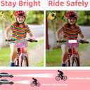 Bike Basket Front Kids,Bicycle Front Basket Handlebar Bag,Cute Kids Bike Baskets Fit Most Children Bicycles Scooters Balance Bikes,Convertible into a Shoulder Bag,Boys and Girls