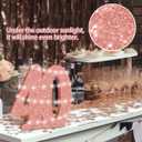 Eploger 40th Birthday Decorations for Women,40th Anniversary Decorations,30cm Rose Glod Glitter 40th Birthday Centerpieces for Table Decorations,Number 40 Table Topper Decor