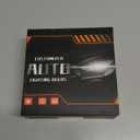 HUOKEDS for 2004-2014 Ford F150 FOG Lights Bulbs Combo, 4pcs Super Bright White Dual Beam and Fog Lights Blubs Package, 1:1 Size as Stock Bulbs, Plug and Play