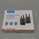 Lemorele Wireless Video Transmitter and Receiver, 1080P60Hz Low Latency, Up to 4 Receiver, HDMI in & Loop Out, USB-C Powered, Plug and Play up to 200m Range，for Streaming/ Video Production/ Home Theater