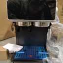 AMZCHEF Espresso Machine with Grinder, Latte & Cappuccino for Home Use