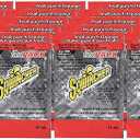 Sqwincher Fast Pack Liquid Concentrate | Fruit Punch Flavored | Low Calorie | Low Sodium | Electrolyte Replenishment Hydration Drink Mix | Just Add Water to Pouch | .6 oz Packet (4 Packs of 50) (EXP 07/29/26)