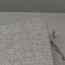 Chair Cushion Pads  - Dining Kitchen Office Chair Seat Cushion with Ties- Durable Cotton Chambray Fabric Cover - Thick Comfy Poly Fill - Indoor Use  5 Pcs, Grey, 20 x 20 in, 19 x 15 in, 19 x 19 in, (2x)- 12.6 in x 23.6 in x 0.8 in