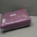 Tens Towels Pack of 4 Extra Large Bath Towels 30 x 60 Inches, 100% Cotton, Larger & Lighter Weight, Quicker to Dry, Super Soft and Absorbent, Perfect for Bathroom, Purple