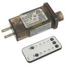 12V 12W 8 Mode LED Controller with Memory Function and IR Remote Control Low Voltage Transformer for Holiday String Lights,not Fit for 8 Mode with Control Box and 1 Mode String Light(1 pcs)