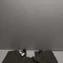 YESNO Women Long Casual Loose Bib Pants Overalls Baggy Rompers Jumpsuits with Pockets PV9 (Small, 0- Pv9 Dark Army Green)