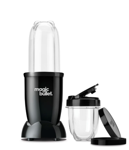   Magic Bullet Essential Blender with To-Go Lid - All Black , Small, Set