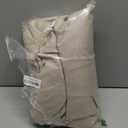 Faux Linen Curtains 72 Inch Length 2 Panels Set, Semi Light Filtering Soft Fabric Burlap Slub Textured Curtains for Living Room Bedroom Dining Room, Dual Rod Pocket, Khaki, 2x40Wx72L Inches