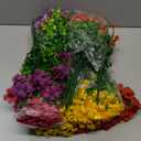 Yastouay Artificial Flowers for Outdoors, 22 Bundles UV Resistant Artificial Outdoor Flowers, Realistic Fake Outdoor Flowers Plant Faux Flowers for Outdoor Planters Front Porch Patio Window Box