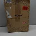 Kono 28 Inch Expandable Spinner Luggage with Wheels Hardshell Large Checked Suitcase TSA Lock Grey