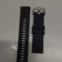 Fit for Garmin Approach S50 Watch Bands, 20mm Durable Quick Release Silicone Replacement Band Straps Wristbands Bracelet Fit for Garmin Approach S50 Smart Watch (Black)