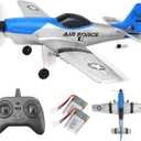 BEZGAR RC Plane, Drones for Kids, 6-axis Gyro Remote Control Airplane, RC Helicopter, Easy Control for Beginners Toys