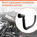 Engine Coolant Overflow Hose Fit for Ford F150 Lobo Fit for Lincoln Mark LT 2011 2012 2013 2014 Replace 626-675 BL3Z8C350A BL3Z-8C350-A Radiator Coolant Reservoir Hose Assembly