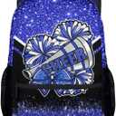 School Backpack for Girls - Cheer Backpacks for Cheerleading, 17 Inch Large Capacity Cheerleader Bookbag Gifts for Middle School, One Size
