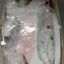 Orzbow Potty Training Seat | Upgrade Toddler Potty Training Toilet with Step Stool, 2-in-1 Stability Toilet Seat for Boys Girls | with Splash Guard, Anti-Slip Pad, Ladder, and Height Adjustable, Pink