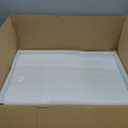 Acrylic Podium Stand49 Tall Portable Podium with Lockable Wheels, Clear lecterns & Podium with Storage Shelf for Classroom, Pulpit Podium for Church,Wedding,Presentation (Transparent)