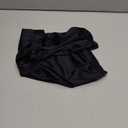 Vanity Fair Women's Underwear Perfectly Yours Traditional Cotton Brief Panties (5, Nylon - Midnight Black)