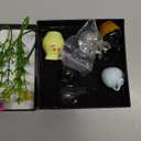 rhinocats Mini Vase Magnets for Fridge, Locker Magnets, Cute Magnetic Ceramic Vases for Refrigerator Kitchen Locker Office (6 Pack)