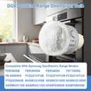 DG97-00083A Range Oven Light Bulb with Cover Assembly Compatible with Samsung Gas/Electric Range, Replaces AP4337073 2088062 PS4241698 EAP4241698 Range Oven Lamp