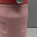 Stanley IceFlow Flip Straw 2.0 Water Bottle 24 oz | Built-In Straw for Travel and Sports | Lightweight and Leak Resistant | Insulated Stainless Steel | BPA-Free | Strawberry Cream