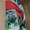 U'Artlines Christmas Washable Round Area Rug 8ft Bell Leaves Laundry Rug Runner Non Slip Soft Throw Rugs Carpet for Entryway Living Room Bedroom Black