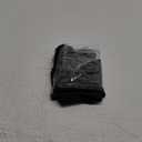 Handy Laundry Clear Tote Bag - Zipper Closure, Long Shoulder Strap, Fabric Trimming. (Black)