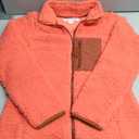 Amazon Essentials Women's Sherpa Long-Sleeve Mock Neck Full-Zip Jacket with Woven Trim Size S