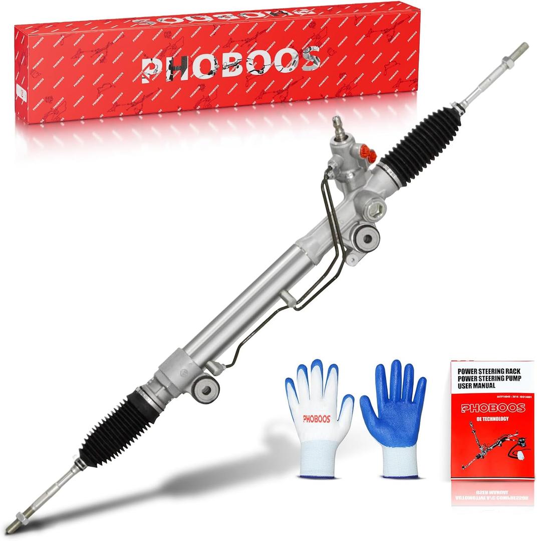 PHOBOOS Hydraulic Power Steering Rack and Pinion Fit for Toyota 4Runner