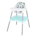 Evenflo 4-in-1 Eat & Grow Convertible High Chair, Polyester (Prism Triangles)