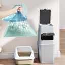 Neakasa XXL Refill Bags for PooGuard Cat Litter Bin, 7-Layer EVOH Odor Control with Good Sealing Function, 48pcs for Up to 12-Month Supply