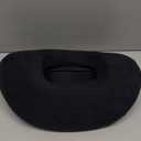 Donut Pillow Memory Foam Seat Cushion - Non-Slip Bottom,Portable Orthopedic Hemmoroid Pillow Cushion Support Pad for Tailbone PainCoccyx, Bed Sores, Post Natal, Sciatica (Black)