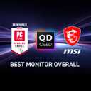 MSI MPG 322UR QD-OLED X24 32 Inch 4K UHD Gaming Monitor - 3840 x 2160 Penta Tandem OLED Panel, 240Hz / 0.03ms, 99% DCI-P3, ΔE≤2, DisplayHDR True Black 400, KVM, RGB DP 2.1a, HDMI 2.1, USB Type-C 98W