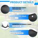 2 Packs Central Air Conditioner Cover Outdoor, 36x36 Inch 600D Oxford AC Covers for Outside, Waterproof AC Unit Covers Outdoor for Winter Snow & Dust Protection