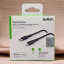 Belkin - BOOST↑CHARGE Braided USB-C 2.0, Fast Charging Cable 100W for iPhone, iPad, MacBook, Samsung, Nintendo Switch 2 & More - Black