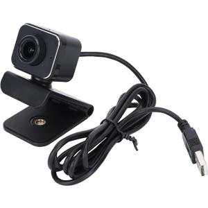 1080P HD Computer Camera with Auto Focusing, Rotatable, and Built in Sensitive Microphone for Online Teaching, Video Calls, and More