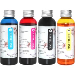 CAKESTAR 400ML Ink Refill Kit Compatible for 280XXL 281XXL 270XXL 271XXL 250XXL 251XXL, Suitable for PIXMA TS702a TS702 TR8620a IX6820 TR8622a TR6320, 100ml/bottle
