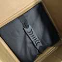 10'x10' Pop Up Canopy Tent with 1 Sidewall and 6 Pockets, One Push Setup, Instant Shade Tent with Vented Roof for Beach Patio Outdoor, Case, 8 Stakes, 4 Ropes, 4 Sandbags (Black, 10x10)