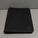 Toploader Binder, HYMENEX 9 Pocket Top Loader Card Binder for Trading Cards Top Loader Card Storage Holds 288 Toploaders for 3" x 4" Rigid Card Holders and Sports Cards - Black