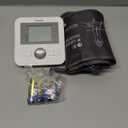 Beurer BM27 Upper Arm Blood Pressure Monitor for Home Use with Automatic Adjustable Cuff, 120 Memory Sets, Irregular Heart Rate Detection, Risk Indicator, and Storage Bag