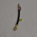 Winterize Sprinkler System, Outdoor Faucet, RV, Camper, and Travel Trailer: Air Compressor Plug To Garden Hose Faucet Blow Out Adapter (Lead-Free Brass) with Male-to-Male Fitting, 10.5" Long