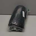 Smiry Memory Foam U-Shaped Toilet Mat 24"x20", Ultra Soft Non-Slip Bathroom Floor Mat, Water Absorbent & Machine Washable Commode Contour Rug for Toilet Home Decor, Black