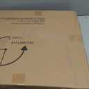 FLEBLE Extra Large Wall Clock for Living Room Decor Modern Wall Clocks Decorative Silent Battery Operated Non-Ticking for Bedroom Office Kitchen Indoor 32 inch Black Pendulum Wall Watch Clock for Home