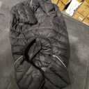 Dog Warm Jacket, 4 Legs Covered Waterproof Windproof Reflective Warm Dog Vest, Zippered Adjustable Snow Jacket for  XL Dogs, Black