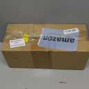 Lomoky 8-Lights Semi Flush Mount Ceiling Light, Matte Black Hallway Ceiling Lighting with E26 Base, Modern Sputnik Light Fixtures for Kitchen Dining Room Bedroom Living Room